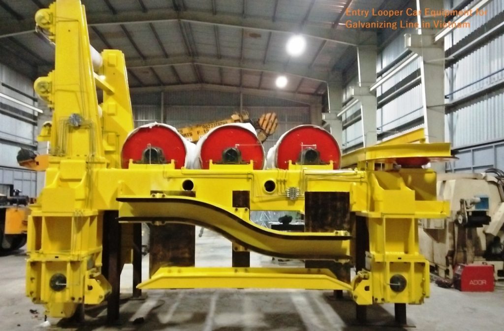 ENTRY LOOPER CAR FOR CONTINUOUS GALVNIZING LINE , HOA SEN, VIETNAM