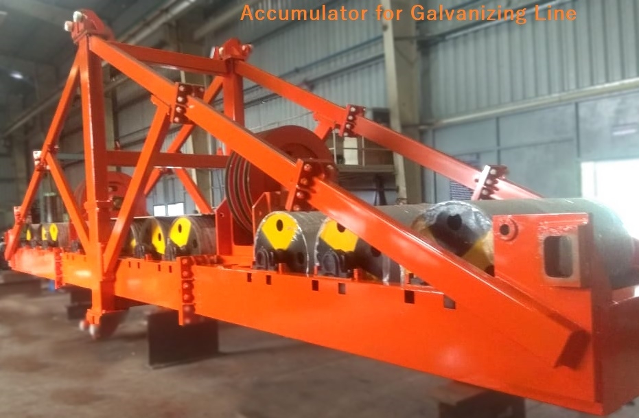 ACCUMULATOR FOR CONTINUOUS GALVANIZING LINE , POMINA STEEL, VIETNAM